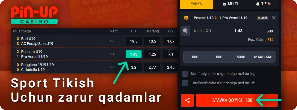 O'zbekiston PIN-up tikish bo'yicha bosqichma-bosqich ko'rsatmalar