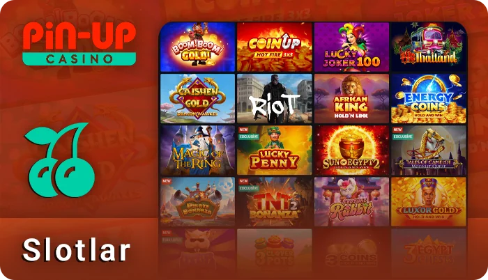 PIN Up o'yinchilari uchun eng yaxshi onlayn uyalar